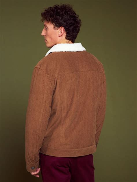 Chaqueta pana marron Continuara.org