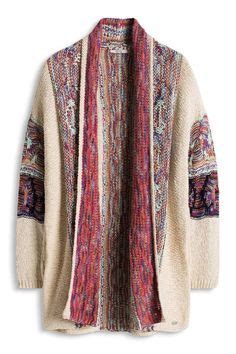 Chaqueta punto hippie Continuara.org
