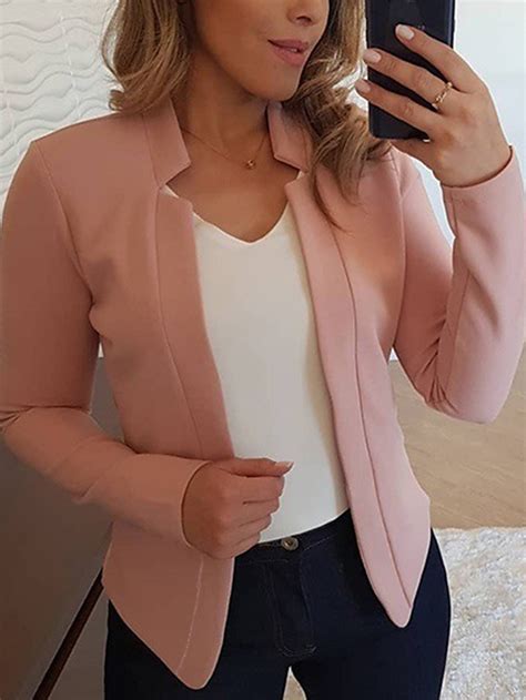 Chaqueta rosa manga Continuara.org