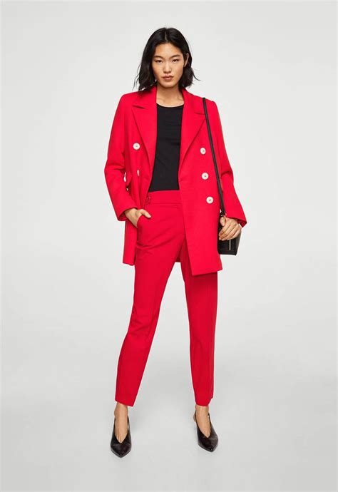 Chaqueta traje roja Continuara.org
