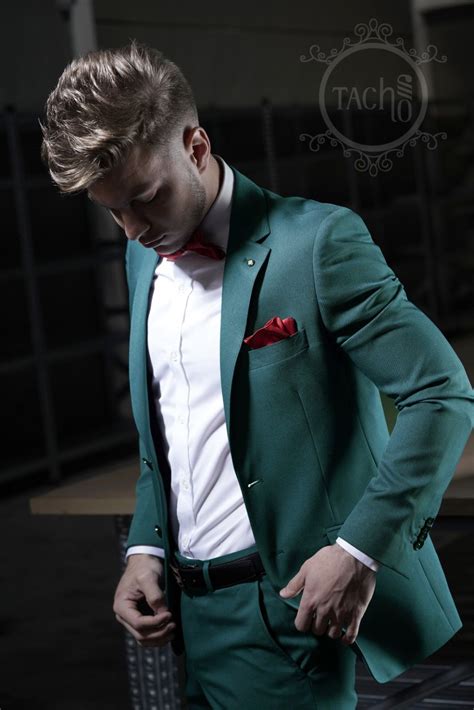 Chaqueta traje verde Continuara.org