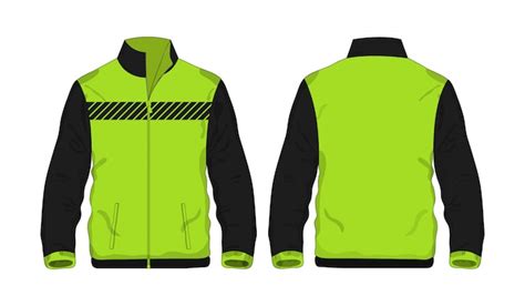 Chaqueta verde negra Continuara.org