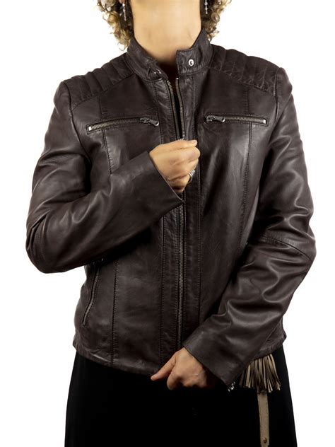 Chaqueta vestir piel Continuara.org