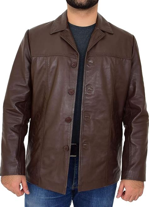 Chaqueton cuero caballero Continuara.org