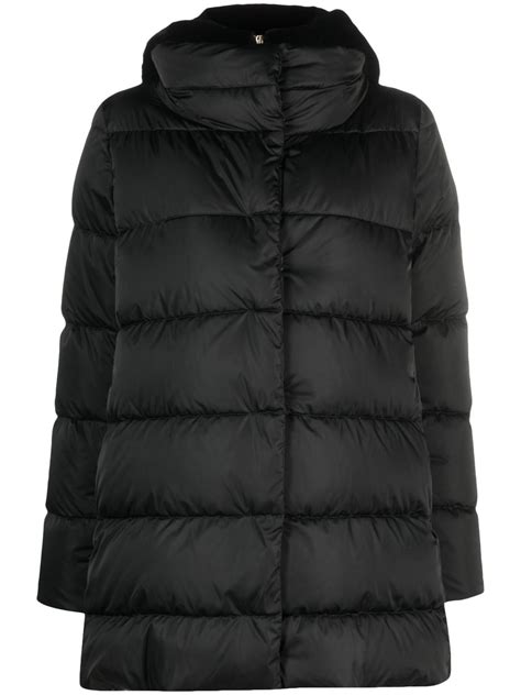 Chaqueton plumas negro Continuara.org