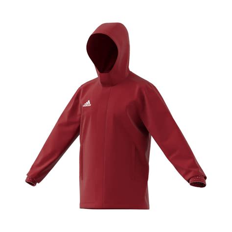 Chubasquero adidas rojo Continuara.org