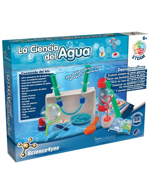 Ciencia agua juguete Continuara.org