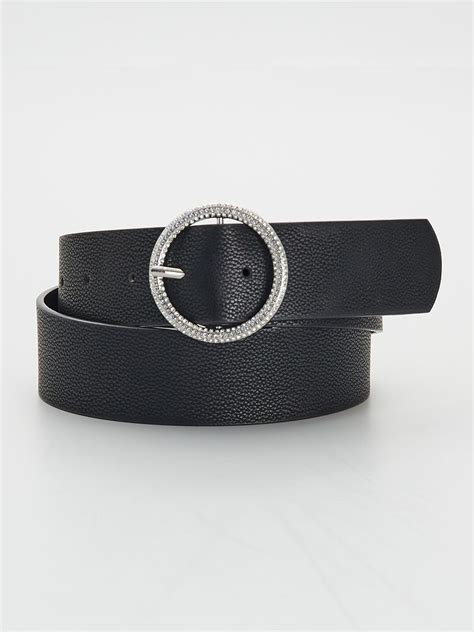 Cinturon strass negro Continuara.org