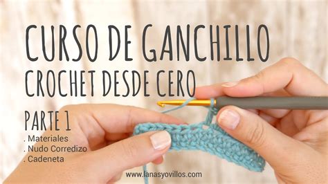 Clases ganchillo Continuara.org