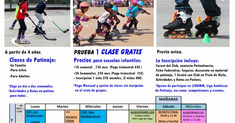 Clases patinaje todas Continuara.org
