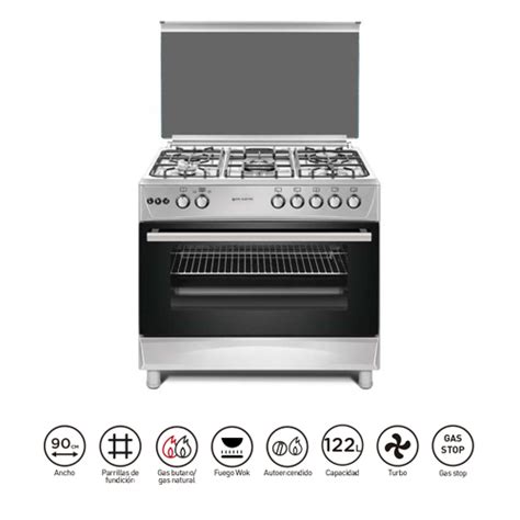 Cocina gas efg9h60x Continuara.org