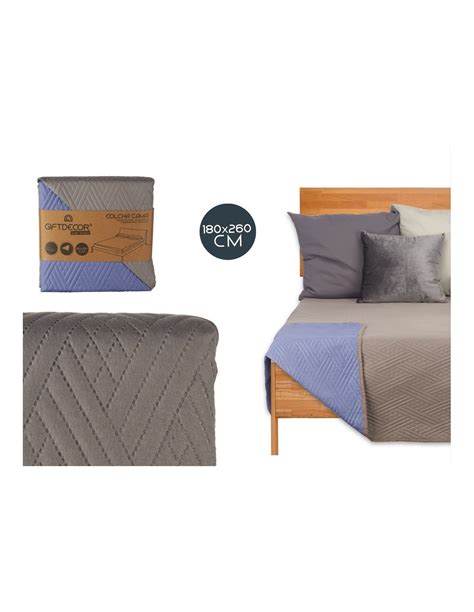 Colcha reversible cama Continuara.org