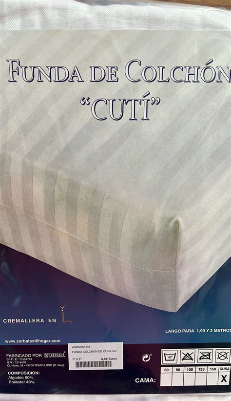 Colchon cuna funda Continuara.org