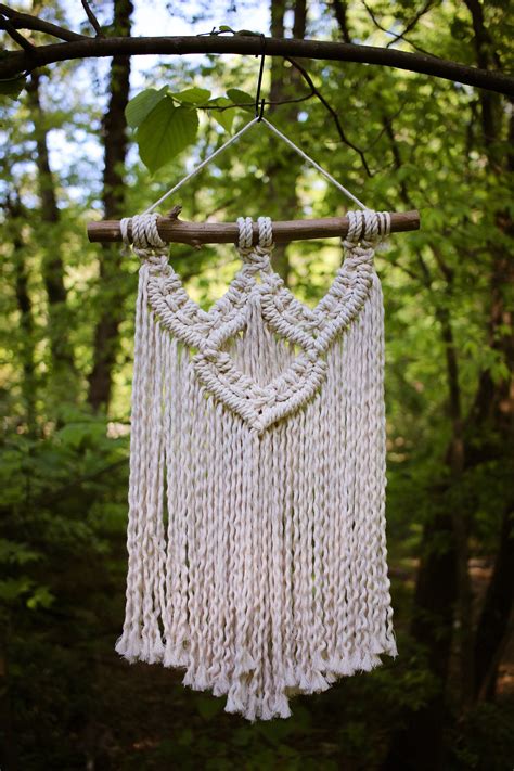 Colgante macrame Continuara.org