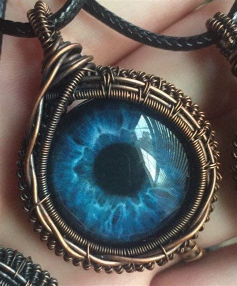 Colgante ojo cristal Continuara.org