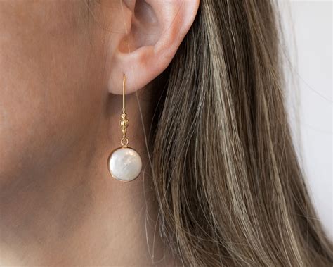Colgante pendientes perlas Continuara.org