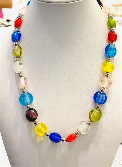 Collar adornos murano Continuara.org