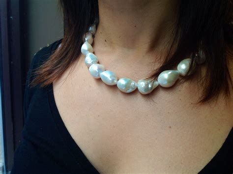 Collar perlas barrocas Continuara.org
