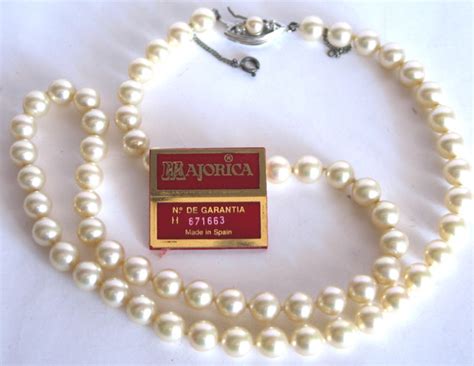 Collar perlas majorica Continuara.org