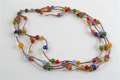 Collares cristal abalorios Continuara.org