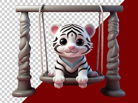 Columpio bebe tigre Continuara.org