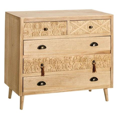 Comoda madera natural Continuara.org