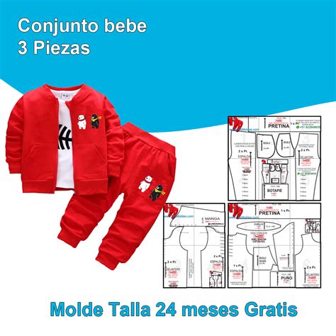 Conjunto bebe talla Continuara.org
