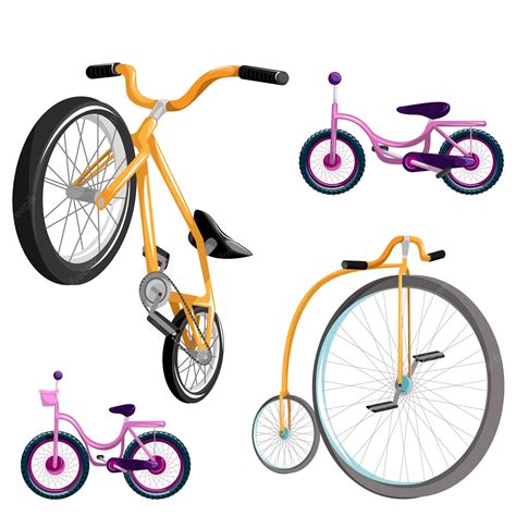 Conjunto cuatro bicicletas Continuara.org