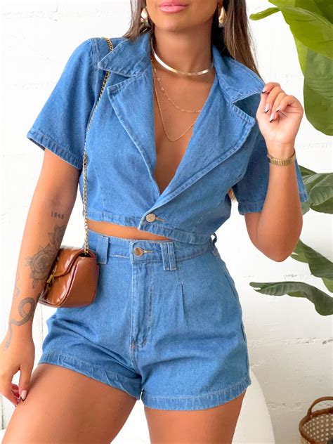 Conjunto jeans jersey Continuara.org