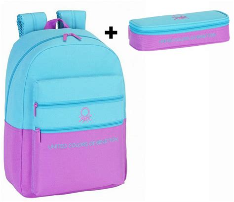 Conjunto mochila estuche Continuara.org