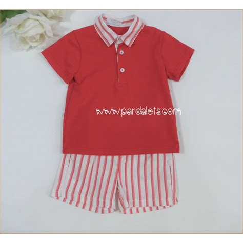 Conjunto polo rojo Continuara.org
