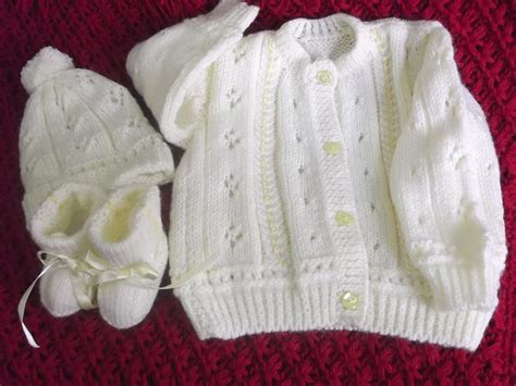 Conjunto tejido mano Continuara.org