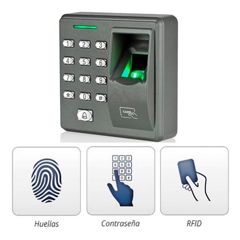 Control acceso huella Continuara.org
