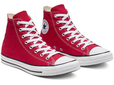 Converse botas rojas Continuara.org