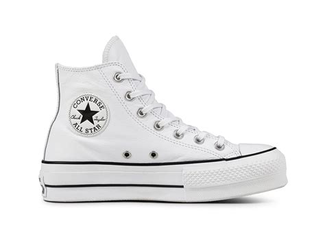 Converse plataforma blancas Continuara.org