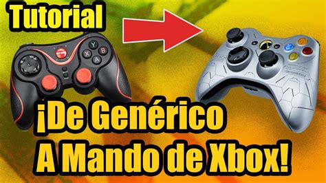 Convierte mando xbox Continuara.org