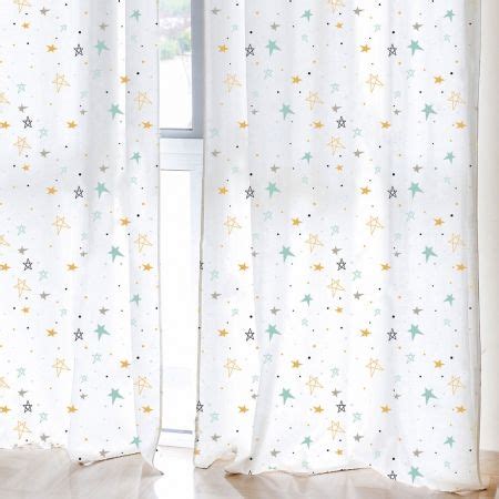 Cortinas infantiles estrellitas Continuara.org