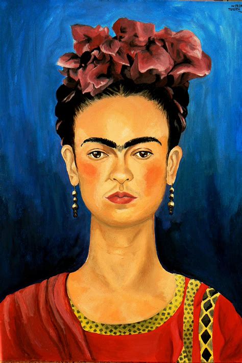 Cuadro frida kahlo Continuara.org