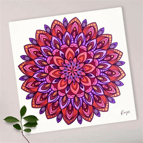 Cuadro morado fucsia Continuara.org