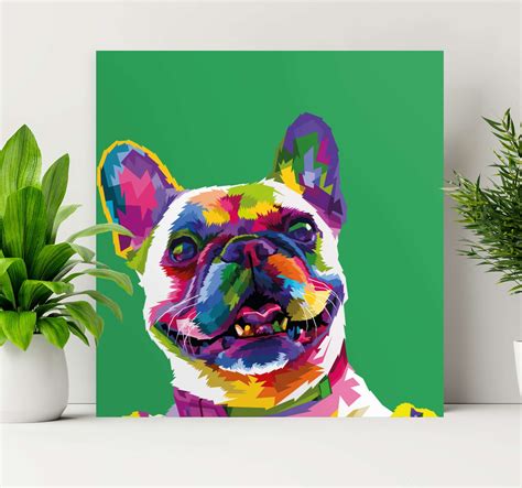 Cuadro perro bull Continuara.org
