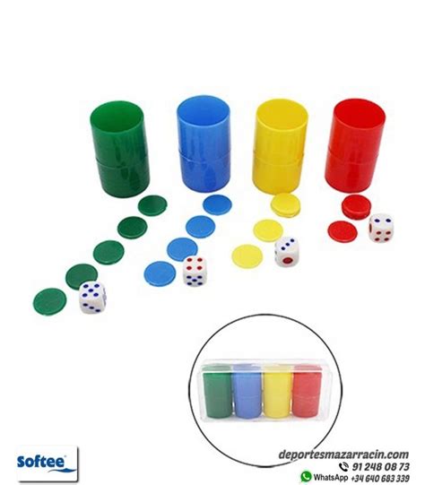 Cubiletes parchis Continuara.org