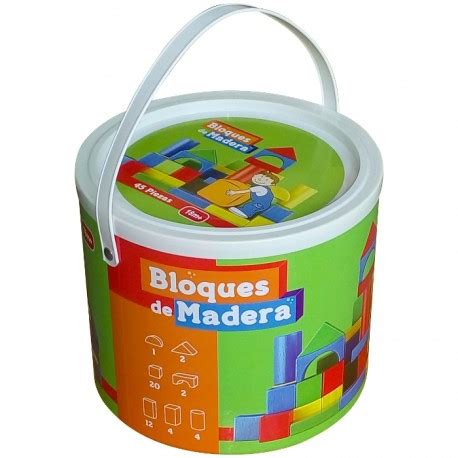 Cubo bloque madera Continuara.org