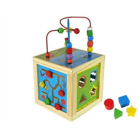 Cubo madera educativo Continuara.org