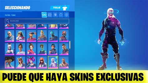 Cuenta fornite skins Continuara.org