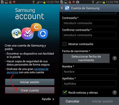 Cuenta galaxy Continuara.org