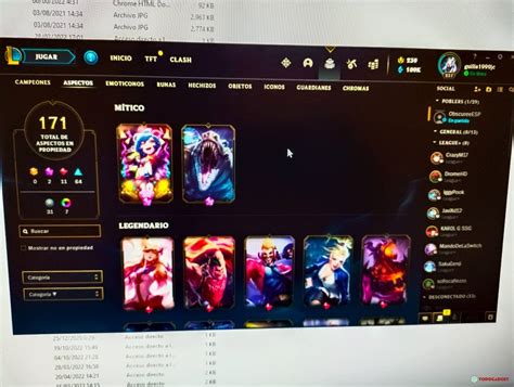 Cuenta league legends Continuara.org