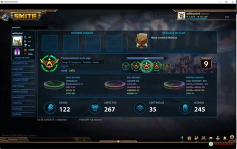 Cuenta smite Continuara.org