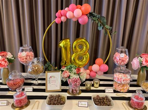 Decoracion candybar Continuara.org