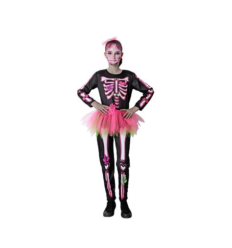 Disfraz nina_halloween esqueleto_7 Continuara.org