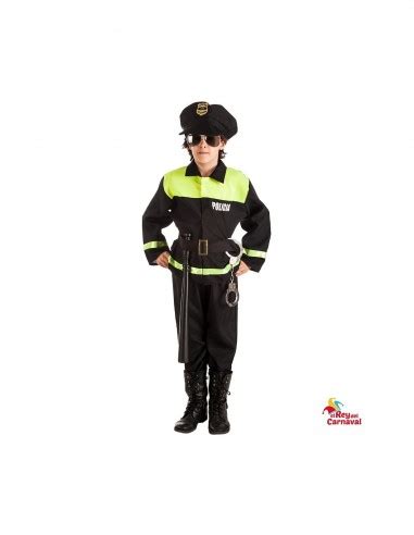 Disfraz policia nino Continuara.org